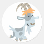 Cute Cool Cartoon  Goat Sticker