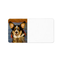 Cute Corgi Labels