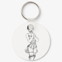 Cute Corset keychains