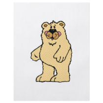 cute country style tan bear flyer