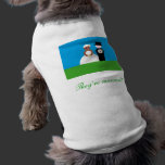 Cute couple pet clothing