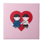 Cute couple tiles