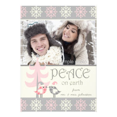 CUTE COUPLE'S FIRST CHRISTMAS HOLIDAY PHOTO CARD