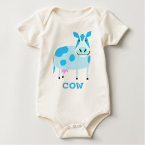 Cute Cow Baby Tee