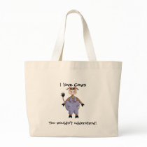 Cute Cow Tote Bag