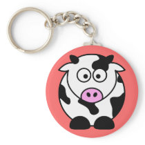 CUTE COW BULL KEY CHAIN