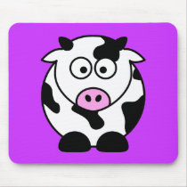 CUTE COW BULL MOUSEPAD