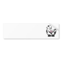Cute Cow Bumper Sticker