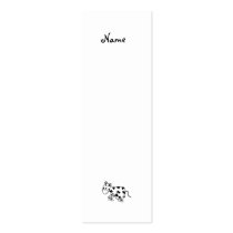Cute cow business card templates