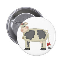 Cute Cow Button