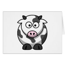 Cute Cow Card