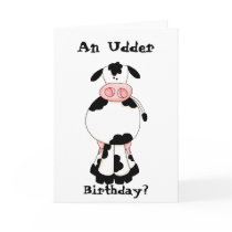 Cute Cow Greeting Cards