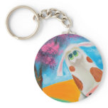 Cute cow folk art painting Gordon Bruce Keychains Cute cow folk art painting Gordon Bruce Keychains