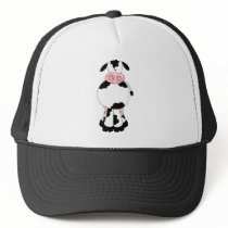Cute Cow Mesh Hat