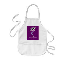 Cute Cow Jumping Over The Moon Apron