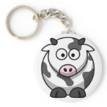 Cute cow keychain