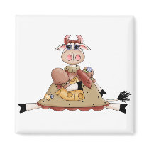 Cute Cow magnets by clarabellesbarn Cute Cow magnets