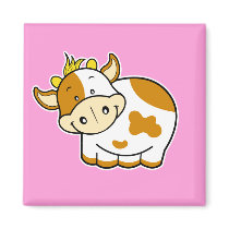 Cute Cow Magnet