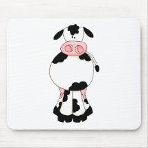 Cute Cow Mouse Mat