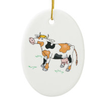 Cute Cow Ornaments