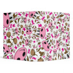 Cute Cow Pattern Avery Binder