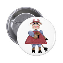 Cute Cow Pin