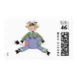 Cute Cow Postage Stamp