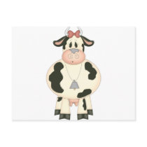 Cute Cow Post Card