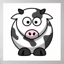 Cute Cow Print