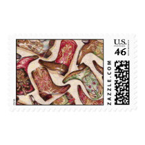 Cute Cowboy Boots US Postage postage by dizzypixels Cute Cowboy Boots US Postage postage