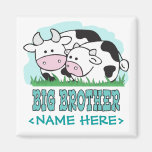 Cute Cows Big Brother Fridge Magnet