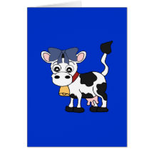 Cute Cows Card