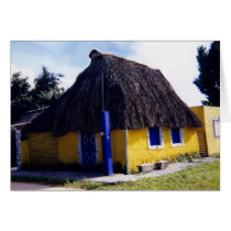 Cute Cozumel Cottage cards by Rebecca_Reeder Cute Cozumel Cottage cards