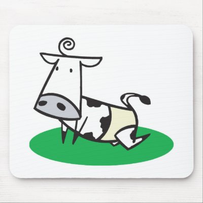 Cute Baby Gifts on Cute Crawling Baby Cow Mouse Mats