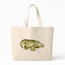 Cute Crocodile Canvas Bags