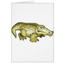 Cute Crocodile Card