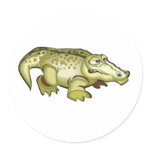 Cute Crocodile Sticker