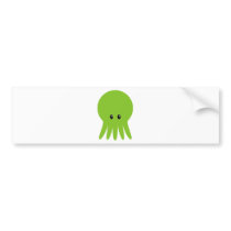 Cute Cthulhu bumper stickers by ObsessionDesign Cute Cthulhu bumper stickers