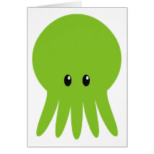 Cute Cthulhu Card