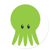 Cute Cthulhu stickers