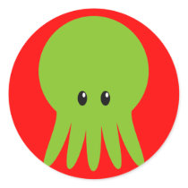 Cute Cthulhu stickers