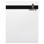 cute cuddle bug ladybug character customized letterhead
