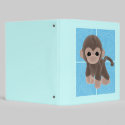Cute Cuddle Monkey Binder