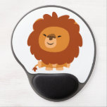 Cute Cuddly Cartoon Lion Gel Mousepad