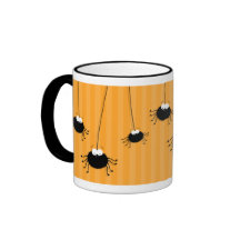 Cute Cuddly Halloween Spiders Gift Mug
