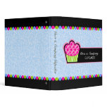 Cute Cupcake Bakery Recipe Binder