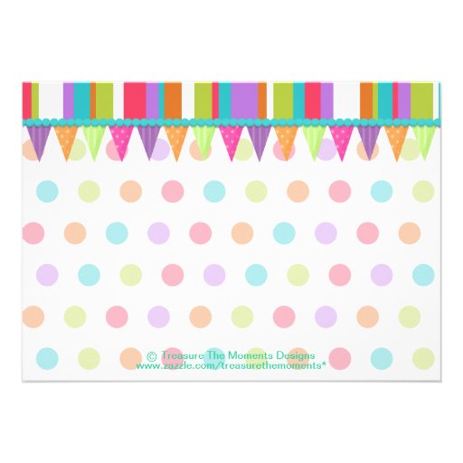 Cute Cupcake Birthday Invitation [five]