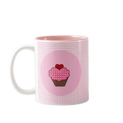 cute cupcake custom personalized mugs