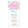 Cute Cupcake Discount Loyalty Cards Polka Dot 3 Rack Cards