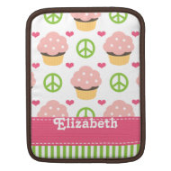 Cute Cupcake iPad Sleeve rickshawsleeve